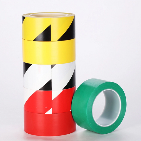 Pvc 황록색 Pe 플라스틱 경고 테이프를 표시하는 안전 장벽 주의